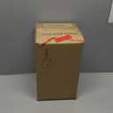 Outdoor Pendant Light Fixture, Farmhouse Exterior Globe Anti-Rust Hanging Lights with Adjustable Chain, Bronze Ceiling Outdoor Lantern Light with Seeded Glass for Front Door, Entry, Porch, and Gazebo