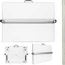Portable Drafting Board, 18"X24" Professional Architecture Drafting Board, Tabletop Drawing Board with Ruler & Parallel Bar, Drafting Tools for Architects, Artists, Engineers, and Designers