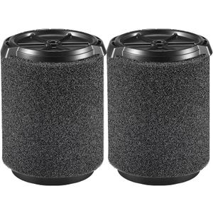 2 Pack VF7000 Replacement Filter for Ridgid Shop Vac, Compatible with Ridgid 5-20 Gallon and Husky 6-9 Gallon Wet/Dry Vacuum Cleaners Replacement Filters, Foam Wet Application Filter