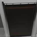 Baboni Pet Door for Wall, Steel Frame and Telescoping Tunnel, Aluminum Lock, Double Flap Dog Door and Cat Door, Strong and Durable (Pets Up to 12 Lb) -Small