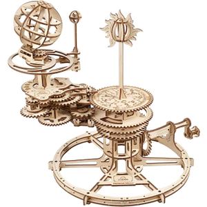 UGEARS Mechanical Tellurion 3D Puzzle Planetarium Solar System Model Kit for Self-Assembly Idea Earth and Moon Jigsaw 3D Wooden Puzzles for Adults Rotating Astronomy UGEARS Mechanical Tellurion 3D Puzzle Planetarium Solar System Model Kit for Self-Assembly Idea Earth and Moon Jigsaw 3D Wooden Puzzles for Adults Rotating Astronomy
