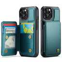Vinich for iPhone 11 Pro Max Wallet Case with Card Holder, RFID Blocking Credit Slots Kickstand Shockproof Phone Cover Fit for iPhone 11 Pro Max 6.5" Bluish Green