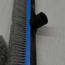 20'' 2 in 1 Pool Brush Head Cobweb Duster Heavy Duty Pool Cleaning Detachable Round Brush with EZ Clip & Wavy Nylon Bristles for Inground Pool & Above-Ground Pool (Without Pole)