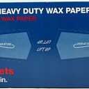 Wax Paper Premium Heavy Duty Handy Wacks 12" X 10 3/4" 1 Box of 500, Pack of 1