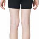 2 x B&GCozy Girls Volleyball Shorts 3 Pack with Pockets, Athletic Gymnastics Cheer Biker Shorts, 4-Way Stretch, Machine Wash