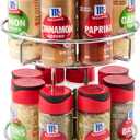 McCormick Spice Rack, Two Tier Chrome, Featuring 16 Herbs & Spices for Everyday Cooking, Great Gift for Housewarming, Wedding & Bridal Shower, 26.09 oz