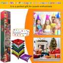 Napzy Puzzle Mat Roll Up for 1500 Pieces with 8 Sorting Trays, Portable Puzzle Board Storage Organizer, Non-Slip Mat & Gift Box Included for Jigsaw Puzzle Saving & Assembly