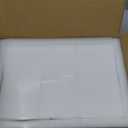 Marble Tray for Bathroom Counter Decor Ceramic Perfume Organizer Vanity Tray for Dresser Jewelry Dish Key Plate Rectangle Marble Sink Trays Countertop Organizer White, Large
