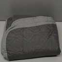 Ameritex Waterproof Dog Bed Cover Pet Blanket for Furniture Bed Couch Sofa Reversible (52x82 Inch (Pack of 1), Grey+dark Grey)