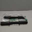 Pair of 16" Olympic Dumbbell Handles for 2-Inch Plates, Loadable Dumbbell Bars with Knurled Rubber Grips for Home Gym Strength Training