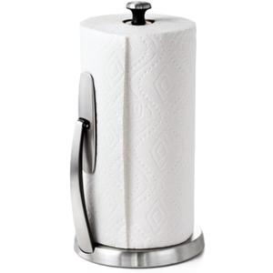 OXO Good Grips SimplyTear Paper Towel Holder - Stainless Steel (Silver & Black)