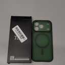 TOCOL for 17 Pro Case, Full Camera Protection, Builtin Magnetic Ring, Compatible with Magsafe Charger, Drop Protection, Translucent Matte Phone Case for iPhone 17 Pro 6.3 inch (Alpine Green)