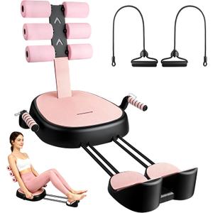 ab Machine - ab sit up Exercise Equipment for Home - Foldable ab Trainer Machine Outdoor - Multi-Functional ab Crunch Workout for Women and Men - Workout Equipment to 330 lbs for Multiple Body Parts