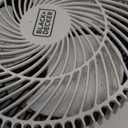BLACK+DECKER Mini Box Fan Tabletop Quiet 9 Inch Desk Box Fans Frameless BFB09W White