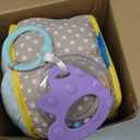 Taf Toys Baby Tummy Time Support Toy | Perfect for 2-6 Months Old Babies, Enables Easier Development & Easier Parenting, Natural Developmental, Comfortable, Ergonomic Design, Detachable Toys