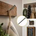 4" Common Cut Antique Nails - 20d Steel Decorative Nails for Hanging Pictures, Upholstery, Furniture, 20 Pieces