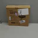 Daoeny Heated Bird Bath for Deck Railing, Upgraded 100W Heated Bird Baths for Outdoors Thermostat Control, Heated Bird Bath for Outside Winter Garden Yard Patio Decor (Grey)