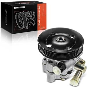 A-Premium Power Steering Pump, with Press-On Pulley, Not Nut Retained, Compatible with Toyota Camry 2002-2006 & Lexus ES300 2002-2003, ES330 2004-2006, 3.0L 3.3L, Replace # 44320-07012, PSP1282