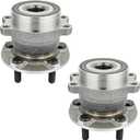 512518 (Pair) Rear Wheel Bearing and Hub Assembly Fit for Subaru Crosstrek 2016-2018, For Crosstrek 2019-2020, For Impreza 2012-2021, For Forester 2014-2018, For XV Crosstrek 2013-2015 5 Lug