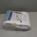 Table Pad Protector with Flannel Backing Cut to Fit Waterproof Heat Resistant Heavy-Duty Reusable Table Cloth 54" x 72" Rectangle Vinyl Table Padding Under Tablecloth, White