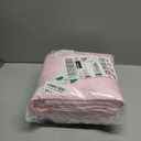 GLAMBURG 100% Cotton Ultra Soft 6 Pack Towel Set, Contains 2 Bath Towels 28x55 Inches, 2 Hand Towels 16x24 Inches & 2 Wash Coths 12x12 Inches, Compact Absorbent Lightweight & Quickdry - Pink