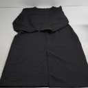 Women Church Dresses Bodycon Work Dress Bell Long Sleeve Round Neck Business Pencil Dresses (XX-Large)