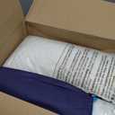 Sidney Sleep Bed Pillow for Side and Back Sleepers - Adjustable Filling - Memory Foam Pillow for Neck and Shoulder Pain - Customizable Loft - Queen Size - Additional Foam Bag Included (Grey) (Queen (Pack of 1))