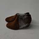 Comfortable Women's Covered Gore Western Ankle Bootie in Suede 6