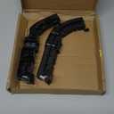 Front Left & Right Bumper Support Brackets Compatible With 2008-2023 Dodge Challenger Replace 68024343AD 68024342AD