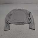 AYWA Women's 2 Piece Outfits Foldover Flare Pants Long Sleeve Crew Neck T-shirt Fitted Pajama Sets (Medium)