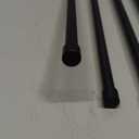 GERZWY Swivel Towel Bar SUS 304 Stainless Steel 4-Arm Bathroom Swing Hanger Towel Rack Holder Storage Organizer Space Saving Wall Mount Matte Black HYG04-BK