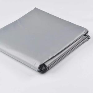 57.5" Vinyl Pool Table Cover Waterproof Billiard Covers (Gray)