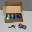 8PCS 3D Printed Fantasy Dragon Egg Toy Easter Eggs Mystery Articulated Baby Dragon Inside, Cool Collectible Dinosaur Eggs for Boys Girls, Fun Fidget Toys & Unique Home Desktop Decor