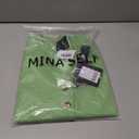 Mina Self Linen Vest Tops For Women Summer Lihtweight Breathable V-Neck Button Fashion Casual Work Beach Vacation Outerwear (Green, XL)