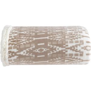 Eddie Bauer - Throw Blanket, Brushed Fleece & Plush Sherpa Bedding, Blanket for Couch & Bed (San Juan Oyster, 50" x 60")