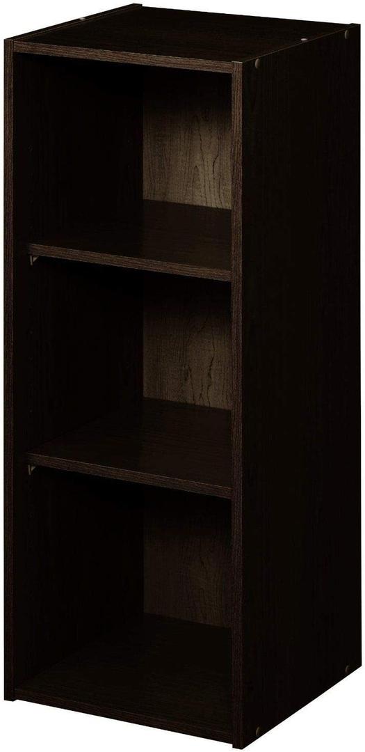 ClosetMaid 8985 Stackable 3-Shelf Organizer, Espresso (Espresso)