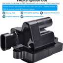 Set of 8 Ignition Coil Pack Compatible with Chevy Silverado, Avalanche, Suburban, GMC & Cadillac Vehicles, Scalade, Avalanche, Silverado, Express 3500, Tahoe, Sierra, Replace for UF271, 5C1083, D581