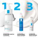 La Roche-Posay Toleriane Dermallergo Night Cream for Face, Intense Soothing Moisturizer with Vitamin E, Allergy Tested, for Sensitive Skin, Formerly Toleriane Ultra Night