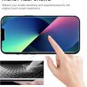 2 x Tempered Glass Screen Protector for iPhone 14 Plus and iPhone 13 Pro Max (3 Pack) -- Toughened Glass Protective Cover for 6.7-inch Apple iPhones -- [Ultra Clear] [Case Friendly] [Easy Install]