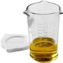 Anchor Hocking Triple Pour Glass Measuring Cup, 8 Oz Measuring Glass
