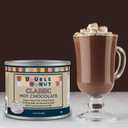 2 x Double Donut Coffee Classic Bulk Hot Chocolate Mix, Rich Hot Cocoa 12 Ounce Canister, Hot Chocolate Powder