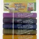 Uchida 7226D Brush Fabric Marker, Set of 6
