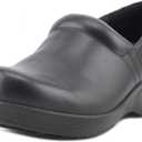 Dr. Scholl's Shoes Women's Dynamo Work Shoe (6.5, Black Leather)