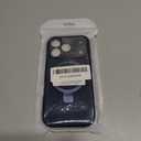 Compatible with iPhone 17 Pro Case Stand, Full Camera Protection Slim Liquid Silicone Phone Cases Fit for iPhone 17 Pro Compatible with MagSafe Magnetic Ring Kickstand Case 6.3", Dark Blue