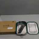 Blockhtte Stainless Steel Lunch Box for Adults I 47oz I Bento Box 3 Compartments with free Sealing, Leak-Proof Container, Metal Lunchbox for Travel, Work, Eco-Friendly Meal Storage Solution