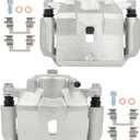 cciyu 18B4910A 18B4911A Front Left & Right Brake Calipers With Bracket For Chevy For Malibu,For Pontiac For G6/For Solstice,For Saturn For Aura/For Sky