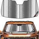 Pigenius Windshield Sun Shade for Ford F-150 2021-2026 - Metallic