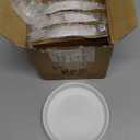 4 inch Matte White Ceramic Plant Saucer (4 Pack)-Ceramic Drainage Tray for Plant Pot-Planter Saucers 4 5 6 7 8 9 10 11 12 13 14 Inch