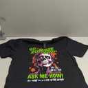 Go Zombie Now, Ask Me How, Get More Out Of Life After Death T-Shirt, Size Small