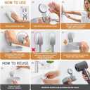 LEVERLOC Soap Dish Holder for Shower Suction Cup Wall Mounted Self Draining NO-Drilling Removable Bar Soap Sponge Holder for Bathroom Bathtub Kitchen Sink Waterproof Strong Vacuum Suction, Grey